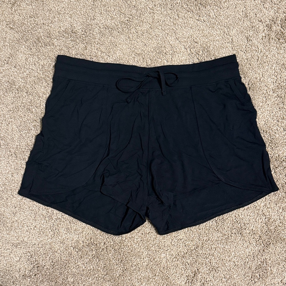 Kindred Bravely Black Women's Lounge Shorts